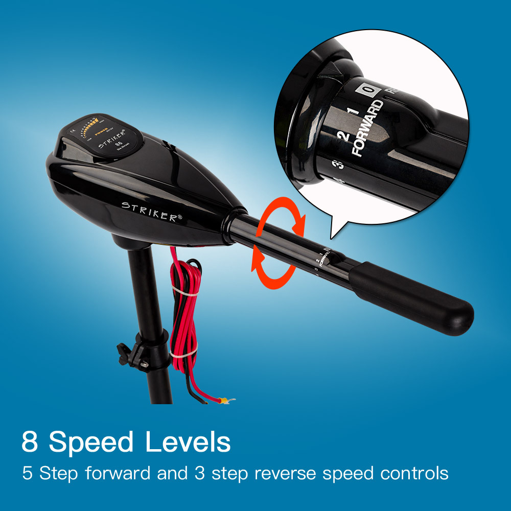 Striker 60LBS Electric Trolling Motor Inflatable Boat Fishing Marine Outboard Engine โ image 4