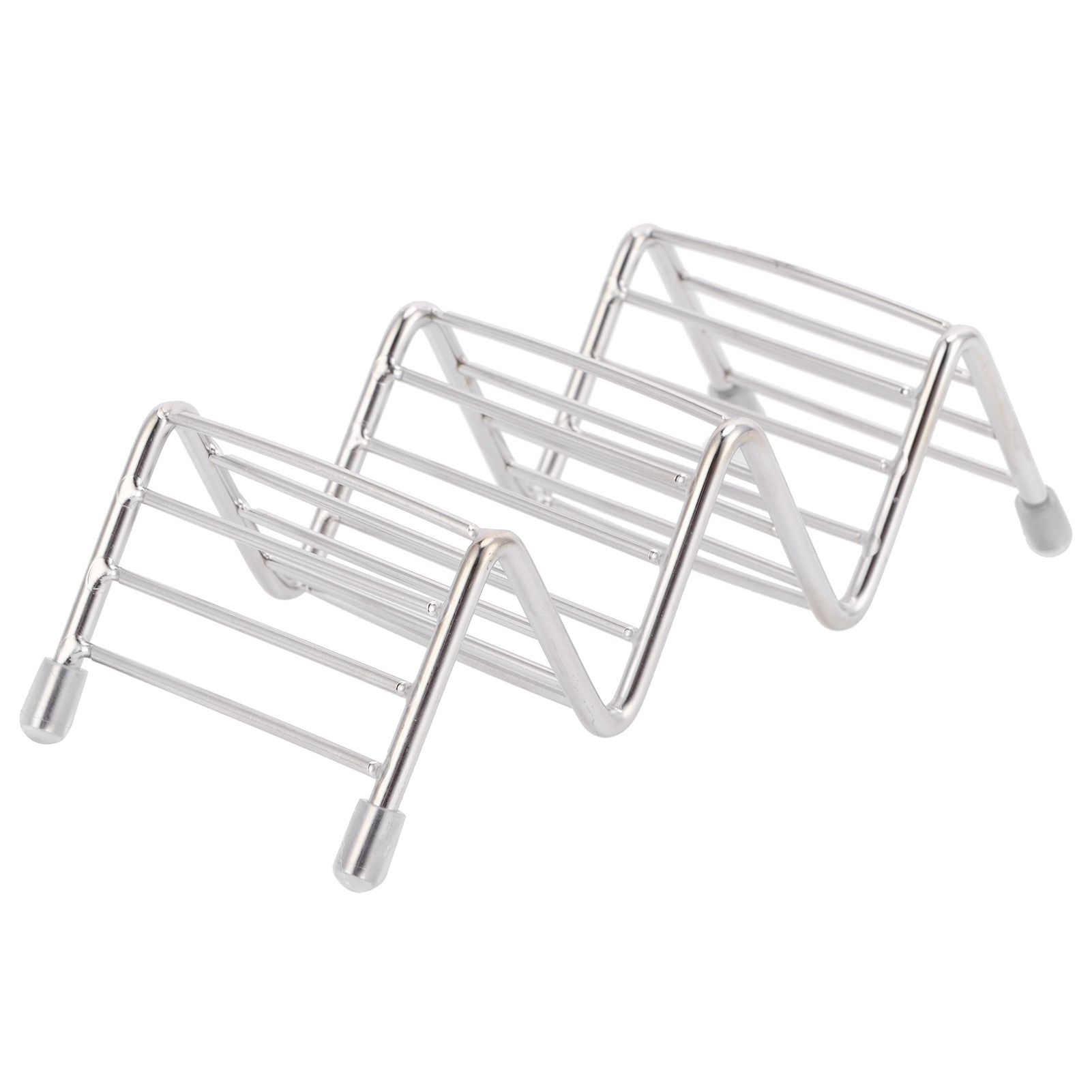 Taco Holder Innovative 304 Stainless Steel Pancake Stand Tray for Kitchen Restaurant2/3 Grid โ image 2