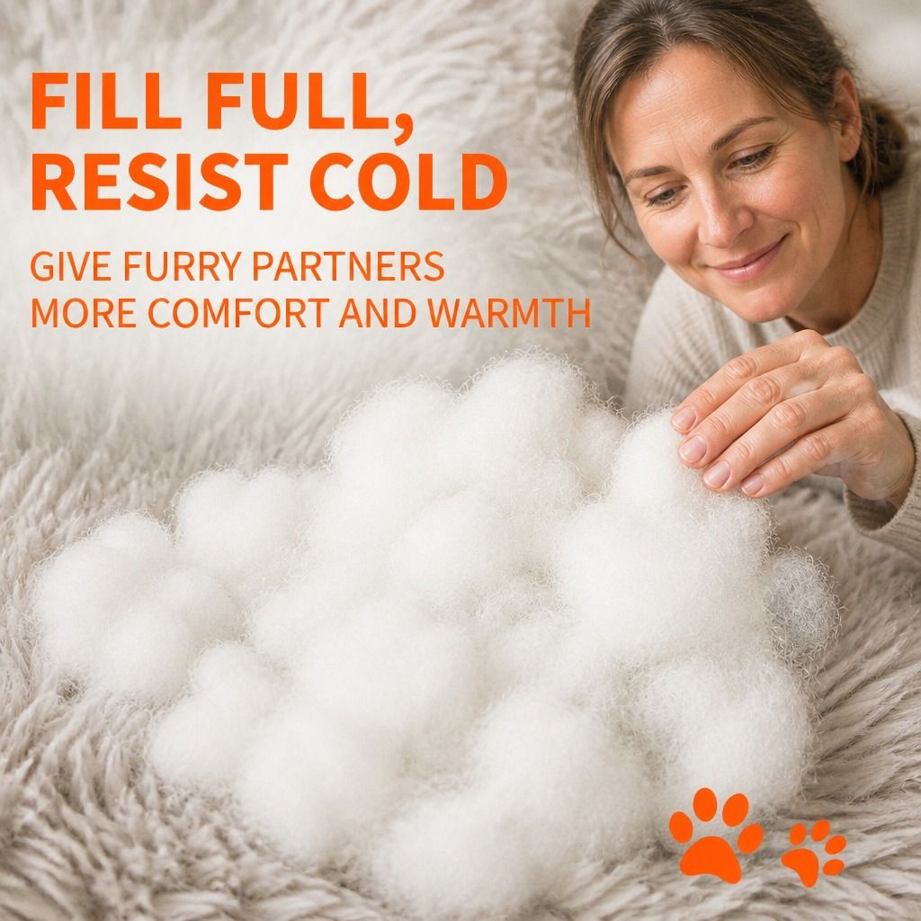 Dog Cat Pet Calming Bed Washable ZIPPER Cover Warm Soft Plush Round Sleeping 120cm — image 6