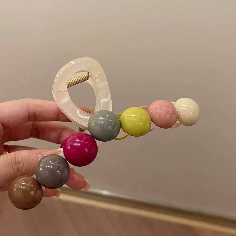 2Pcs Hair Claw Clips for Women Thick Hair, Large Claw Clip for Women Thin Hair-Acrylic Hair Clips,Wonderful Gift,cute color — image 4