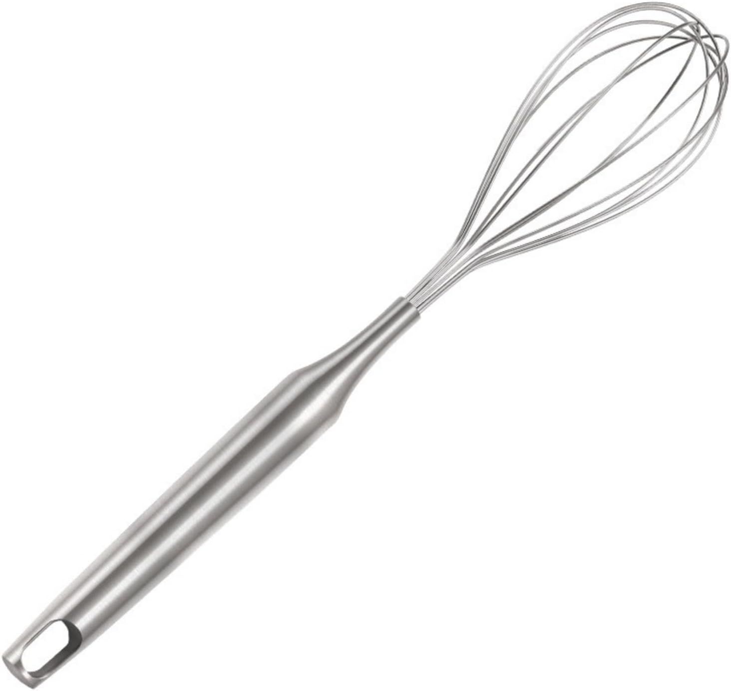 304 Stainless Steel Whisks Egg Beater Egg Mixer Manual Agitator Eco-Friendly Blender Egg Tool Kitchen Gadgets(silvery) — image 2