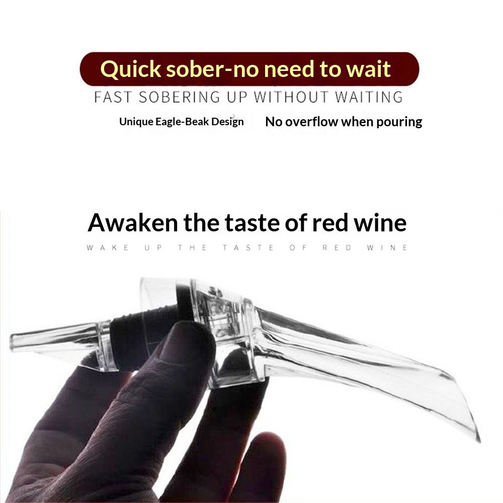Wine Updated Professional Wine Aerator for Superior Flavor, Enhanced Bouquet & Rich, Smooth Finish. No-Leak, No-Drip, Spill-Free Design โ image 5