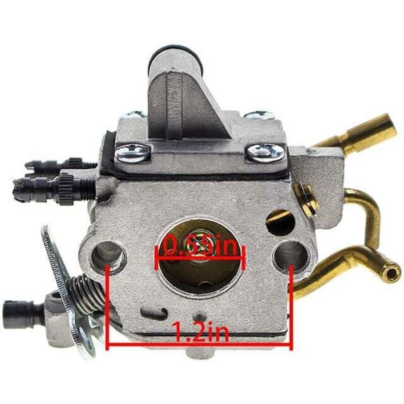 STIHL MS192T Carburetor Zama C1Q-S257A 1137-120-0650 Carburetor A..DEBUNS — image 2