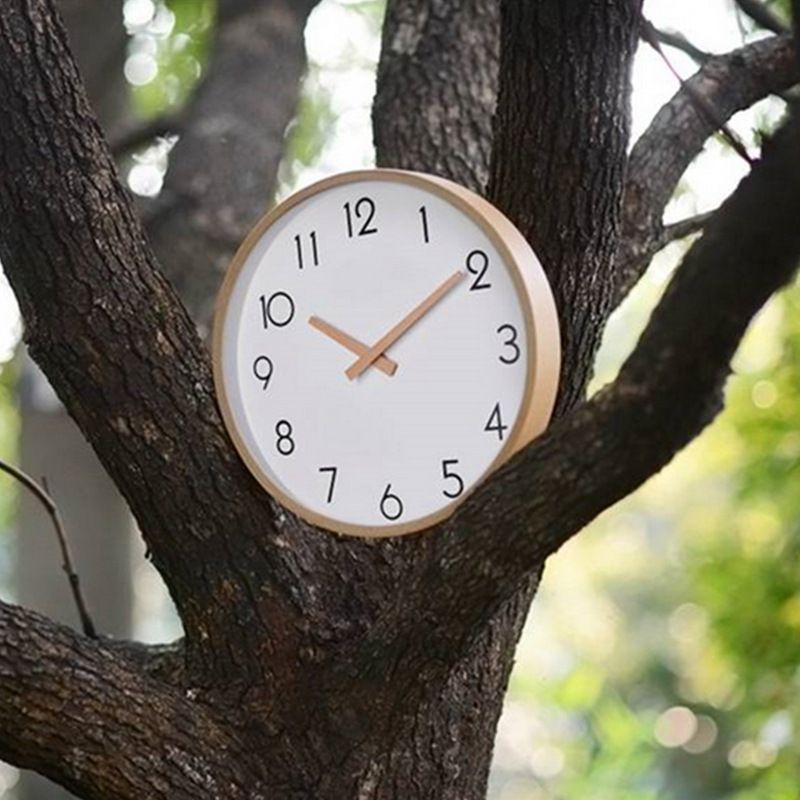 Non Ticking Silent Quartz Battery Operated Round Easy to Read Clock for Home/Office/School 12 Incn 30.5cm Office Decor โ image 3