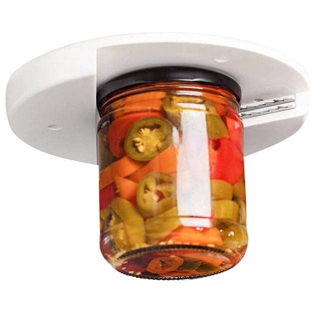 Jar Opener | Original Under Cabinet Bottle Opener & Jar Lid, Jar Opener for Weak Hands & Seniors with Arthritis — image 5
