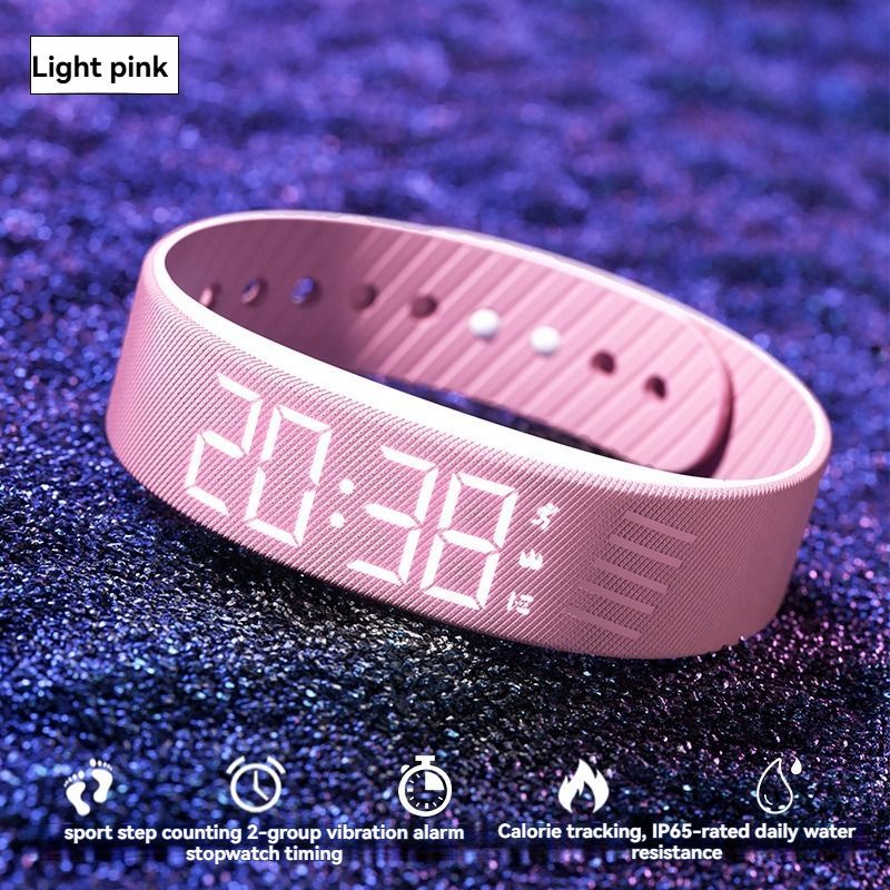 Women'S Watch Multifunctional Watch Alarm Watch Pedometer Watch Timer Watch - light blue - Size 01 โ image 6