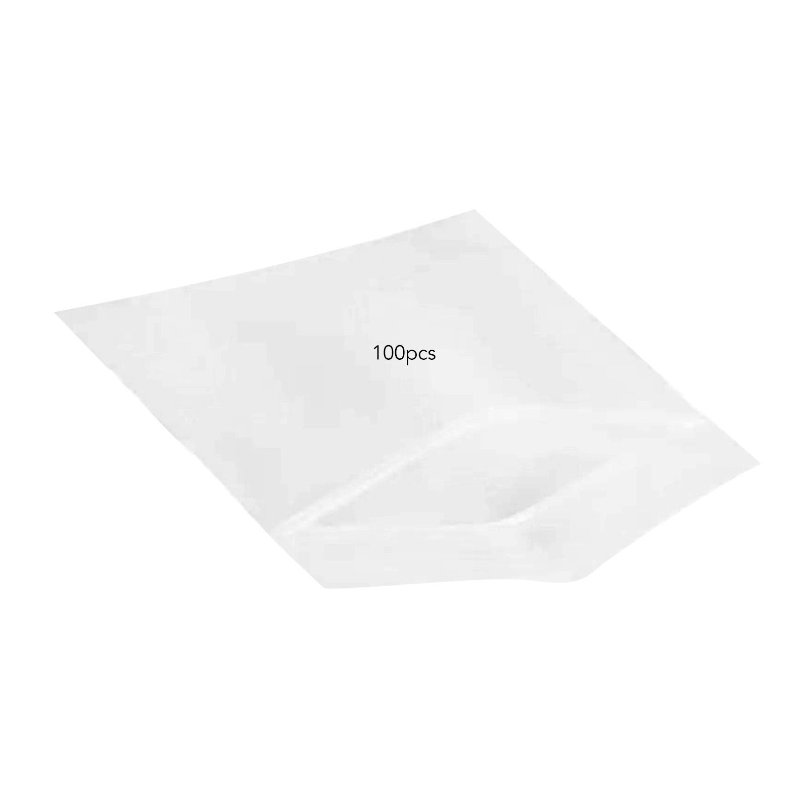 100pcs Snack Storage Bags Transparent Leakage Proof Thick Clear Zip PE Sealed Bags for Home Use โ image 2
