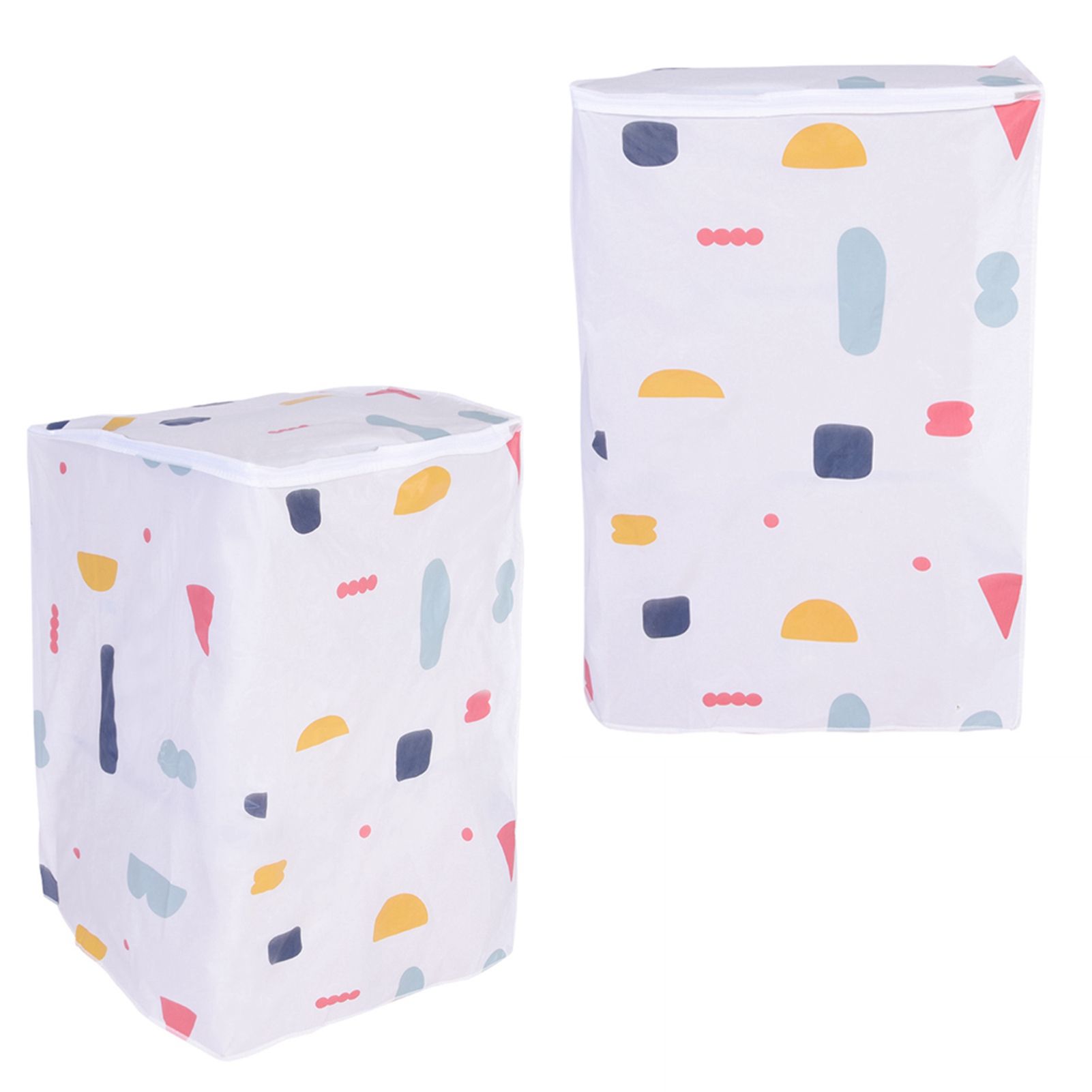 Waterproof Washing Machine Zipped Cover Dust Protection for Top Load Washer Dryer(Top Load) — image 6