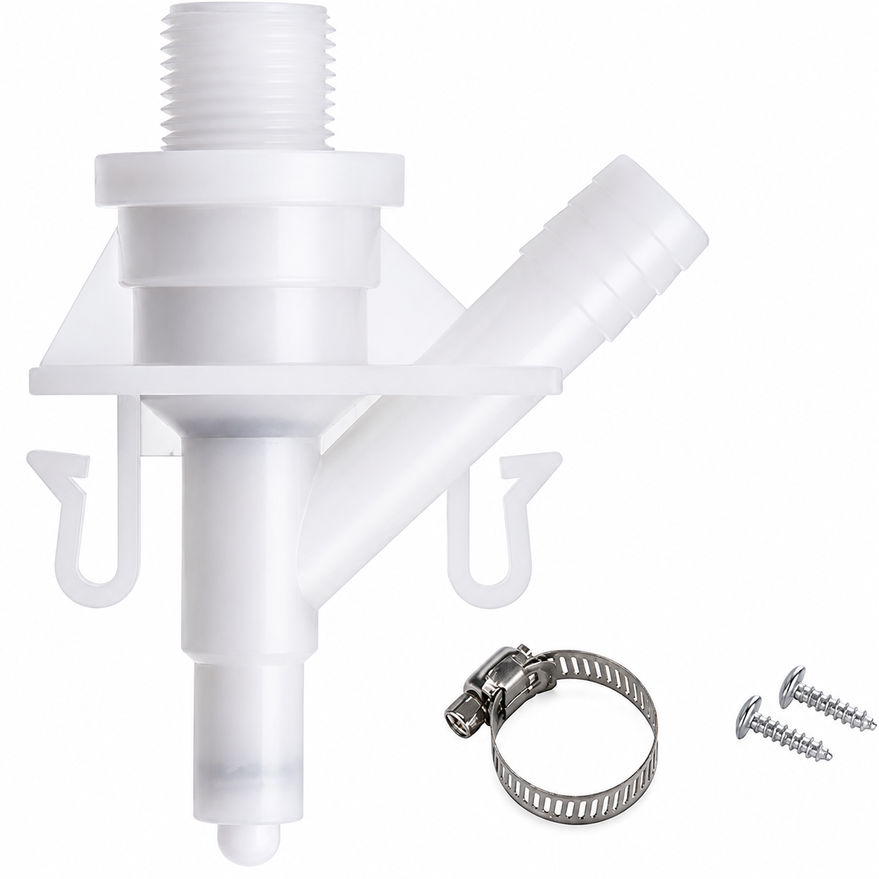 RV Toilet Water Valve Replacement Kit, Compatible with Sealand Dometic 300/301/310/320 Series, Full Hardware Included