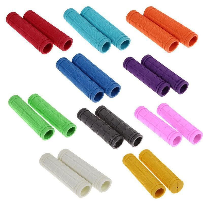 Rubber Grips For Bmx Mtb Cycle Road Mountain Bike Scooter Bicycle Handle Bar - Green โ image 5