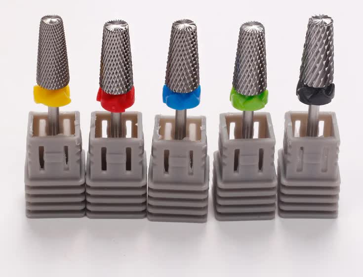 5-in-1 Nail Cutter Bit – Coated Tungsten Grinding Head – for Manicure and Pedicure 1 piece F — image 4