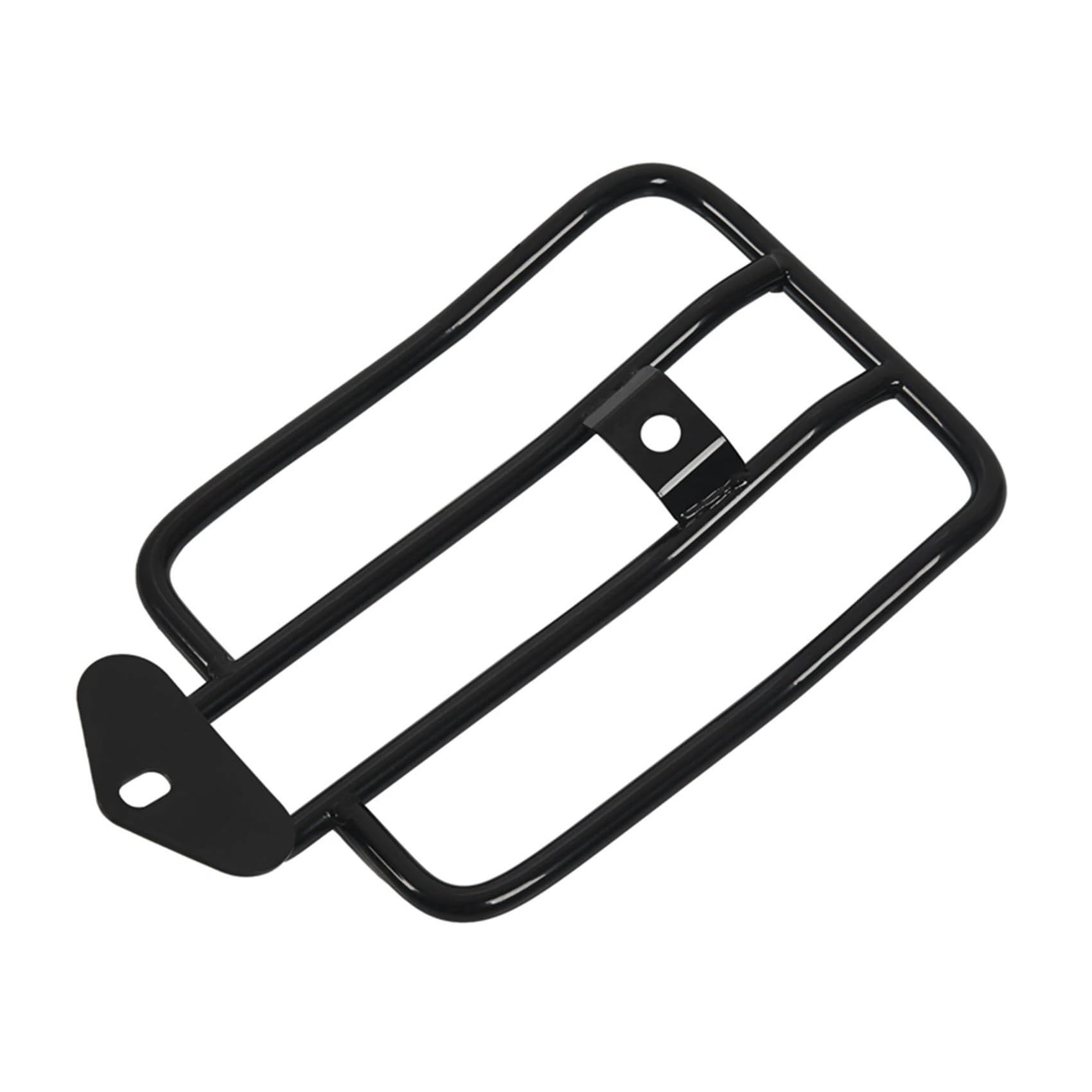 Luggage rack, motorcycle steel luggage rack, rear shelf with mudguard at the back, high-quality modified retro tailstock โ image 2