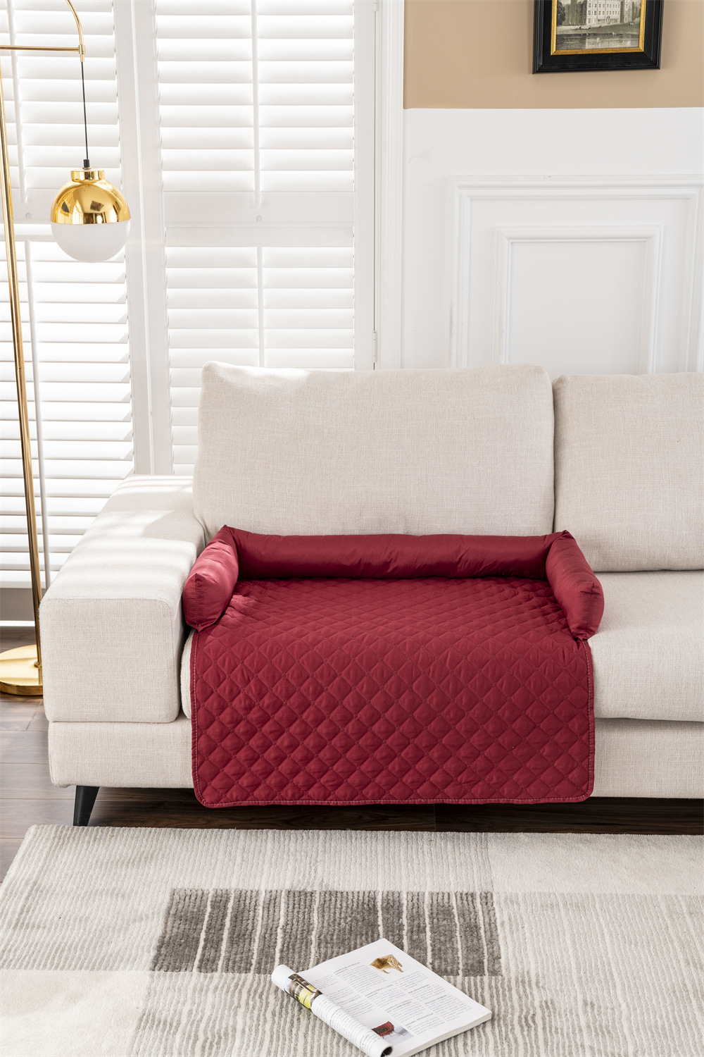 Waterproof Pet Mat for Sofa, Car & Bed 90 × 90cm — image 2
