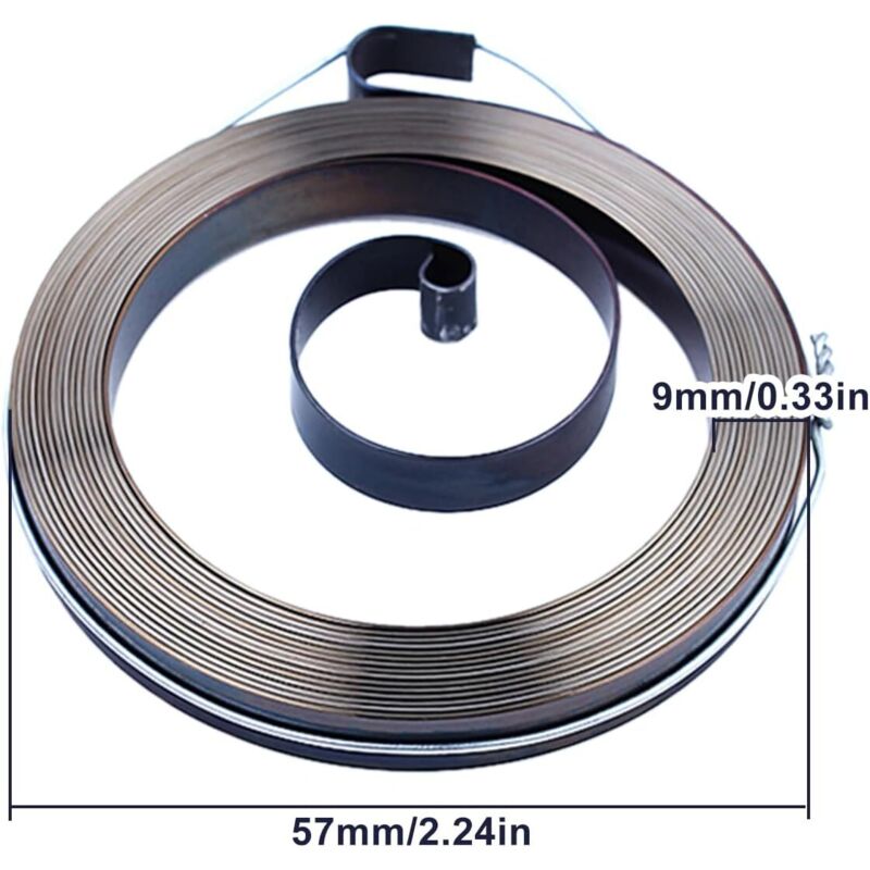 Compatible with Stihl FC55, FS55, FS45, FS46, FS38, HL45 Trimmer Starter Cord with Spring and Detent — image 2