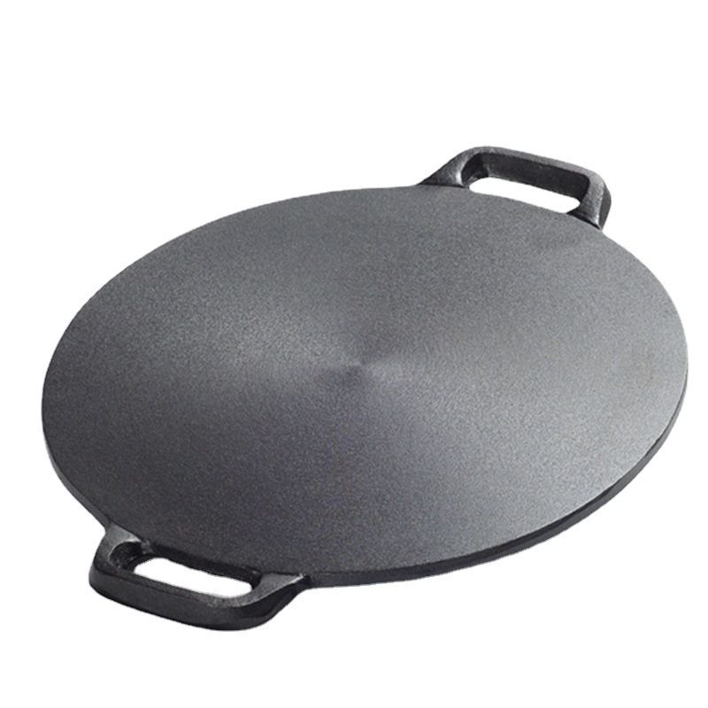Cast Iron Pancake Pan 28cm Uncoated 30cm single pot (with hemp rope included) โ image 2
