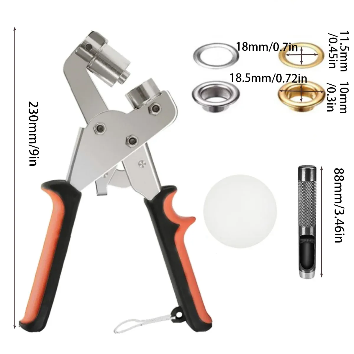Air Eye Installation Clamp Set Pneumatic Mounting Bracket Accessory Kit Tool โ image 3