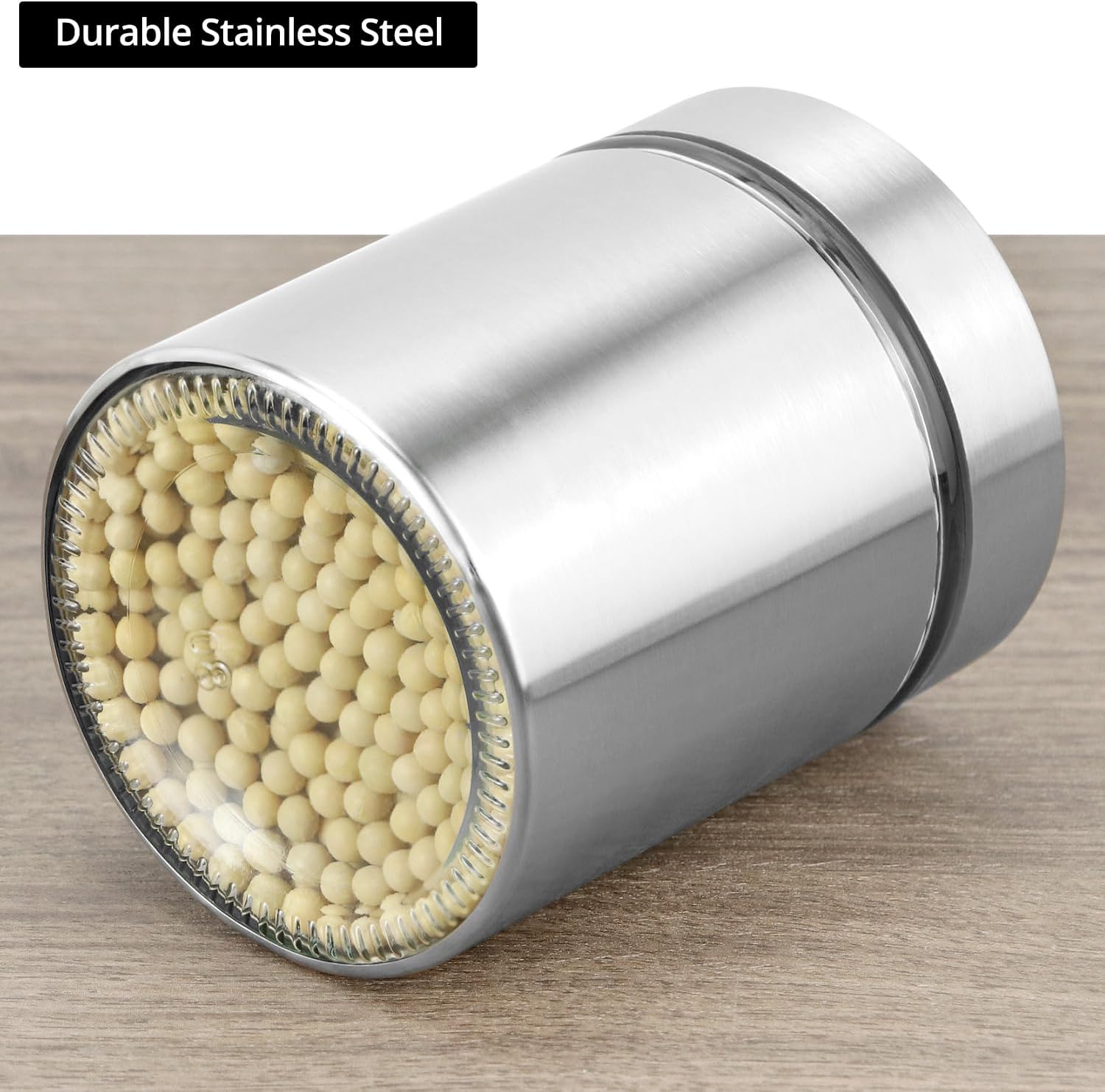 6 Pack 20 oz Stainless Steel Glass Kitchen Canisters Set, Airtight Food Storage Containers with Window, for Flour Cookies Spices Grains โ image 4
