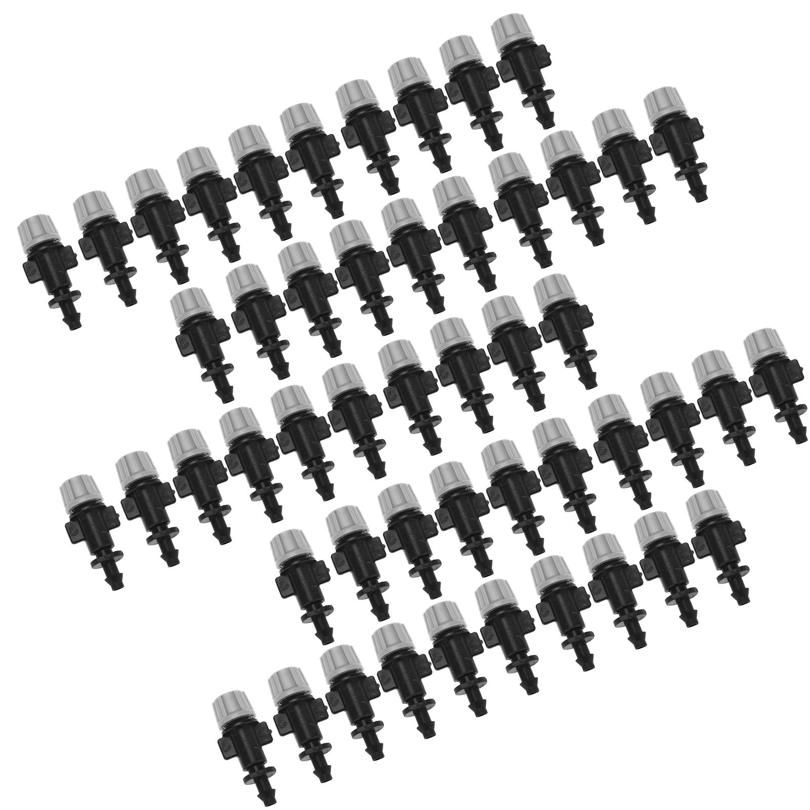 50pcs/set Misting Nozzles Sprinkler Head Atomizer for Garden Drip Irrigation System — image 2