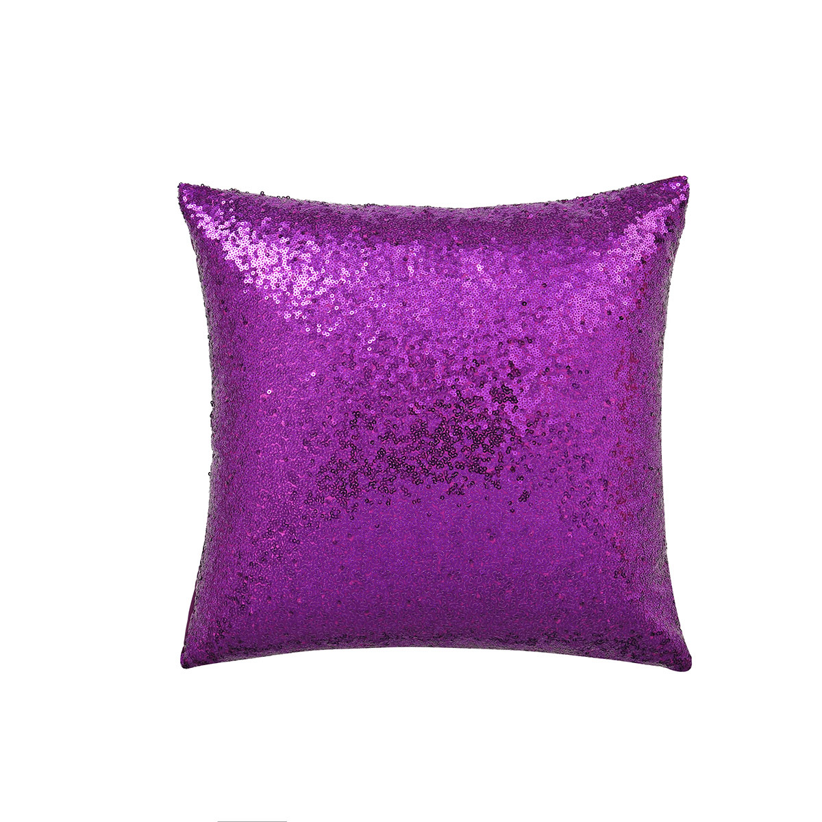 Shiny Sequin Pillowcase - Single-sided gorgeous pillowcase (Purple pair: 45x45cm) โ image 3