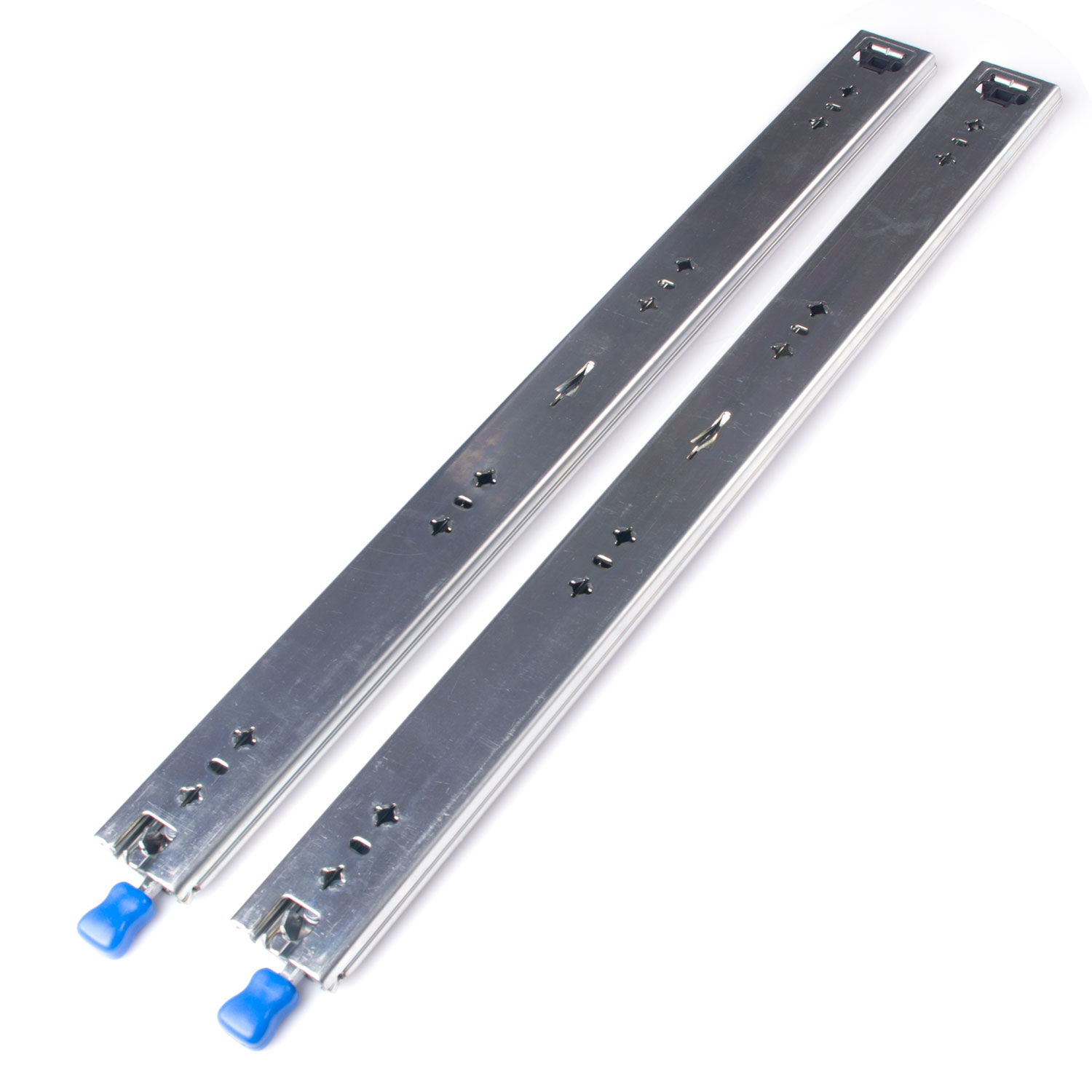 24in Pair 150KG Heavy Duty Drawer Slides Rails Runners Locking Ball Bearing โ image 2