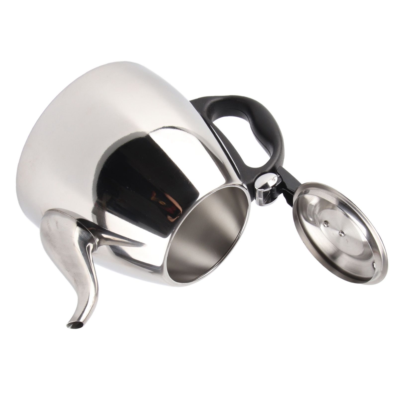 1.2l 1.5L Stainless Steel Stove Top Teapot Tea Coffee Pot Kettle Heat Resistant Handle 1.5L — image 4