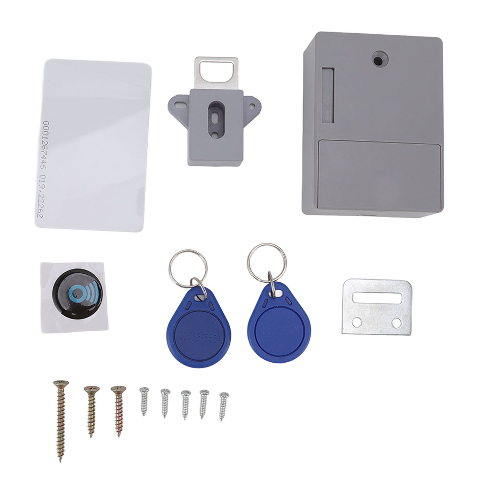 Electronic Cabinet Lock 2 Unlocking Modes High Security Cabinet Lock with Prompt Function for Lockers Drawer Filing Cabinets — image 2
