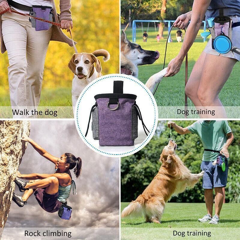 Puppy Pet Dog Obedience Training Treat Bag Feed Pouch Garbage Collection Bag Au — image 6