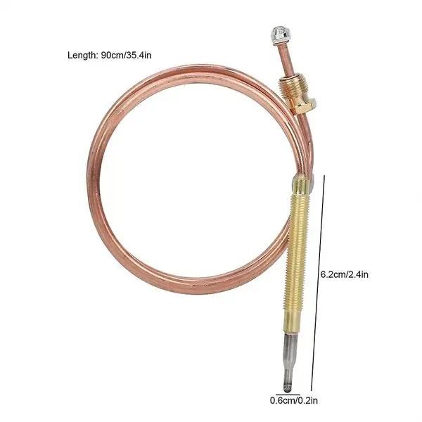 Universal 900 mm Thermocouple Replacement Cable with Gas Valve Nut for BBQ Grills, Gas Stoves and Outdoor Heaters — image 4
