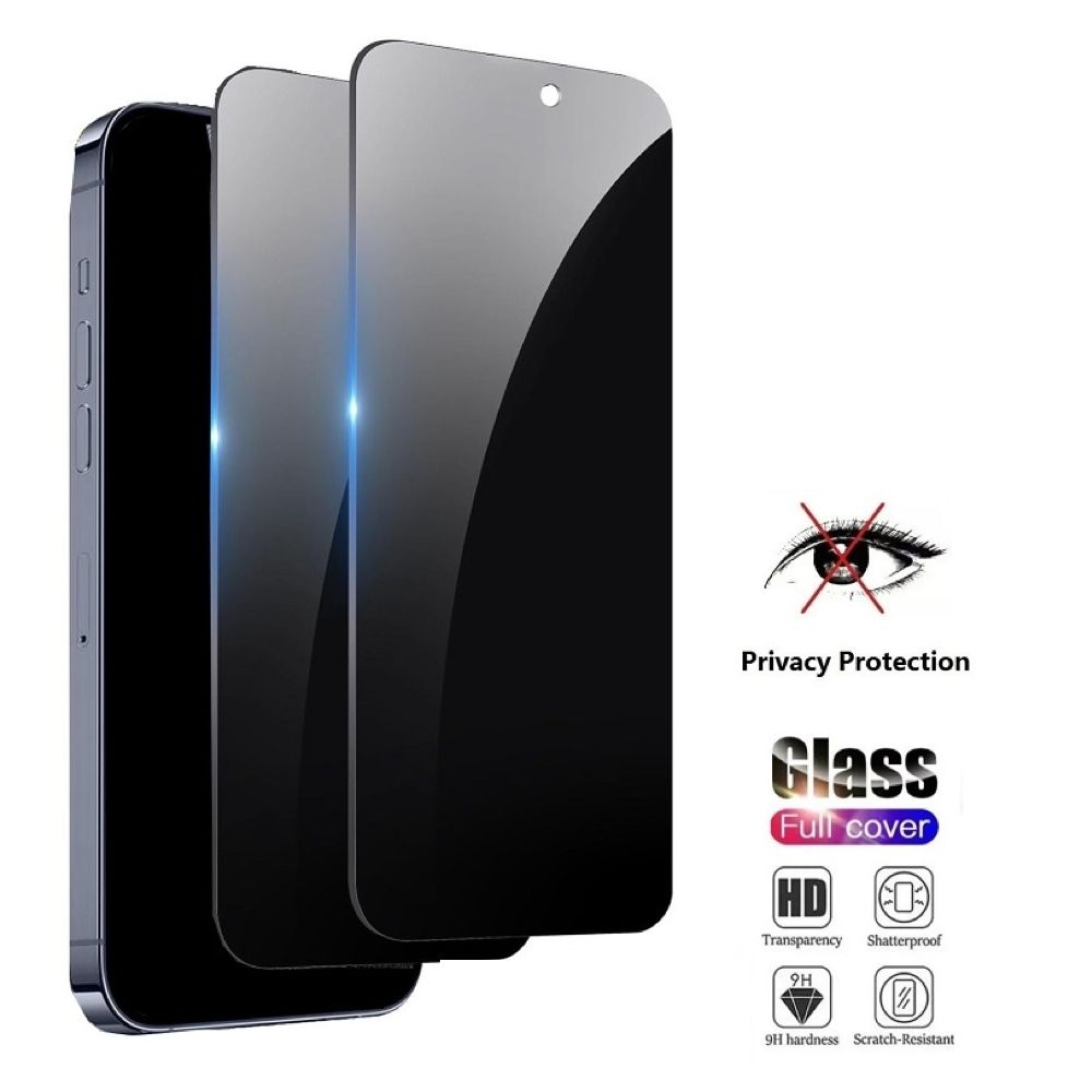 2pcs iPhone 15 Privacy Screen Protector, with Tempered Glass, Anti-Spy & Scratch Resistant, Compatible with iPhone 15 โ image 2