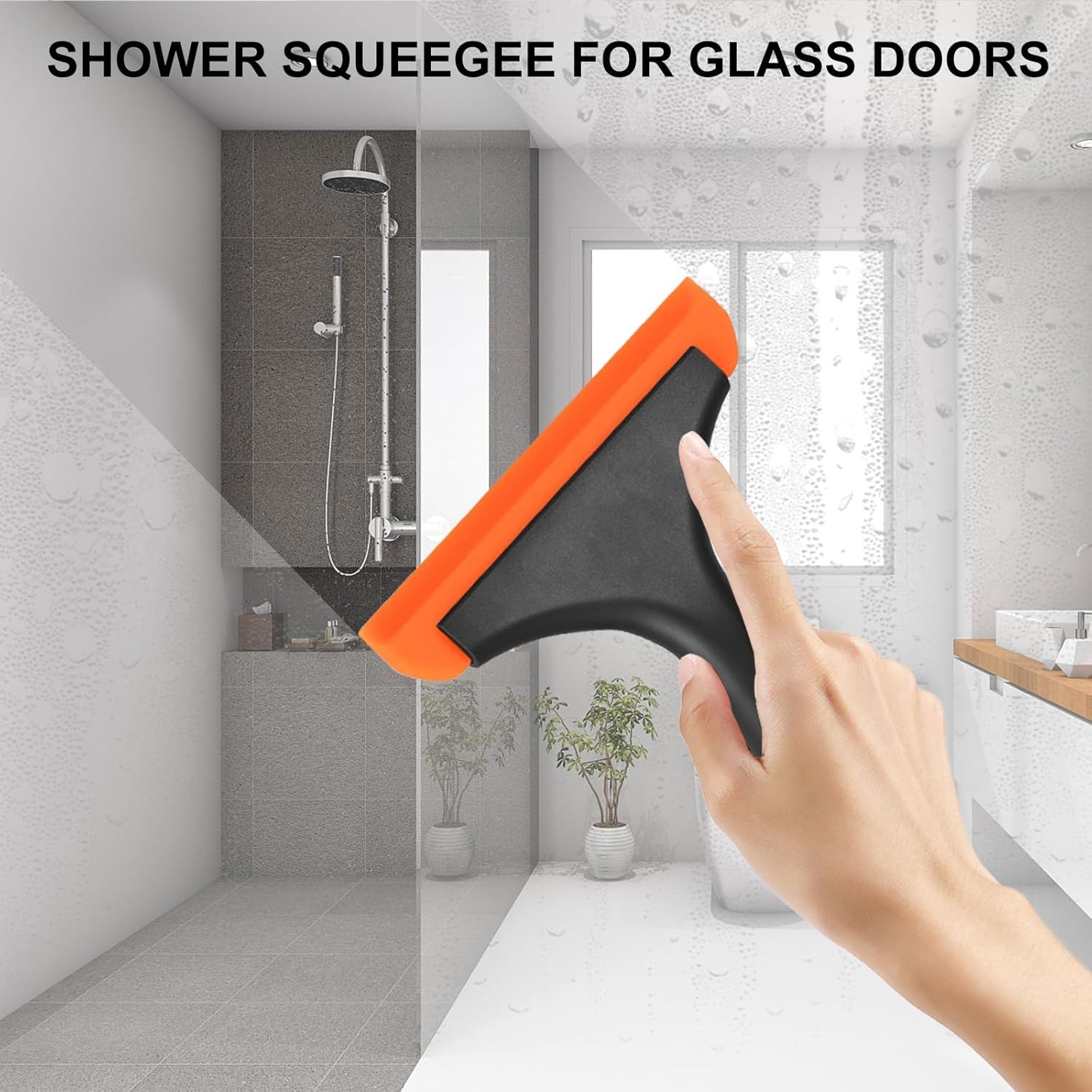 Shower Squeegee for Glass Doors — image 6