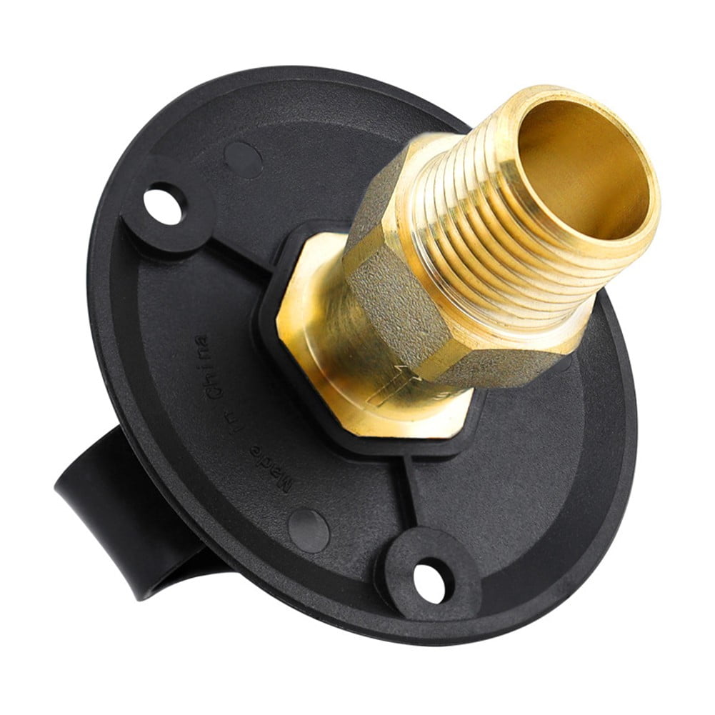 Rv City Water Inlet With Check Valve 3/4 Nh Female To 1/2 Npt Male With Dust New — image 4