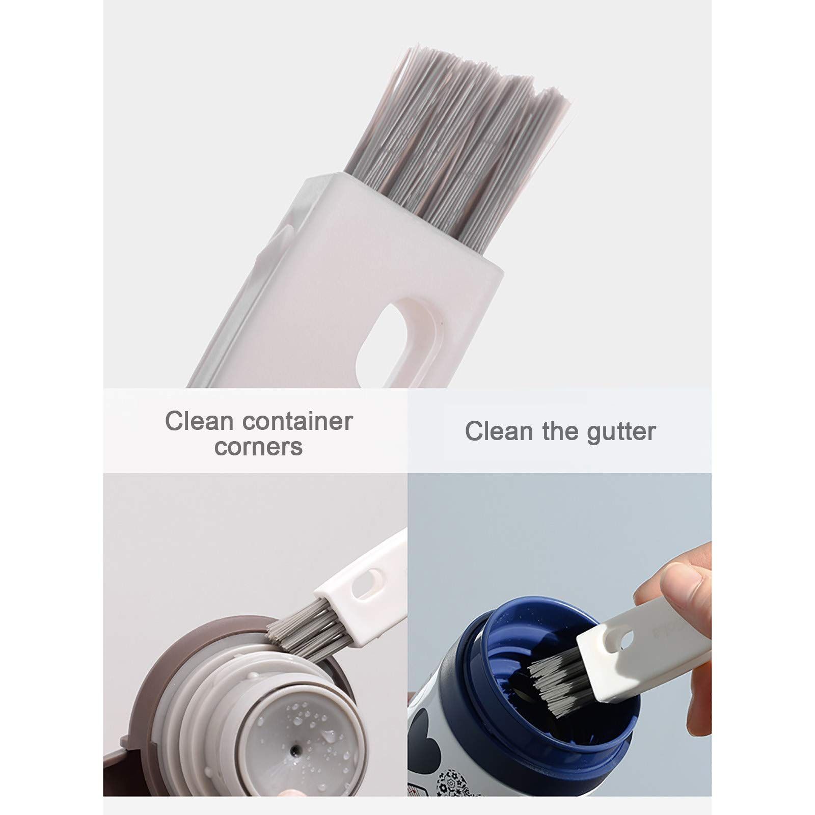 Tiny Cleaning Brush-Mini Multi-Functional Crevice Cleaning Brush, Water Bottle Cleaning Tools for Bottle Cup2Pack — image 2