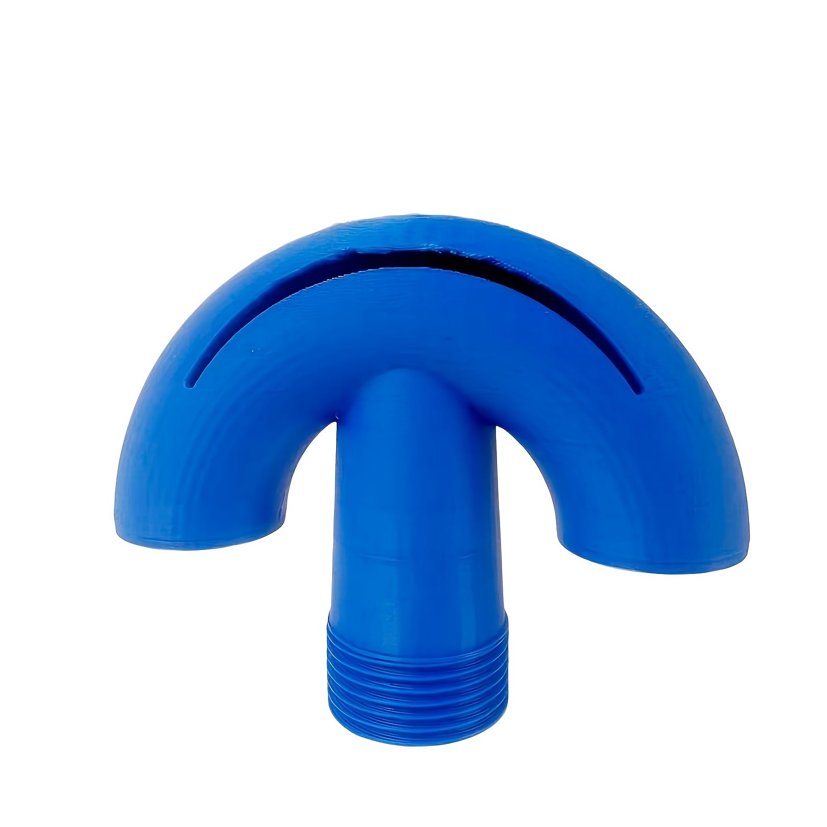 3/4 Inch Universal Swimming Pool Aeration Fountain, Cools Hot Water, Creates Waterfall Spray for Above Ground & In Ground Pools, Blue 5Pcs