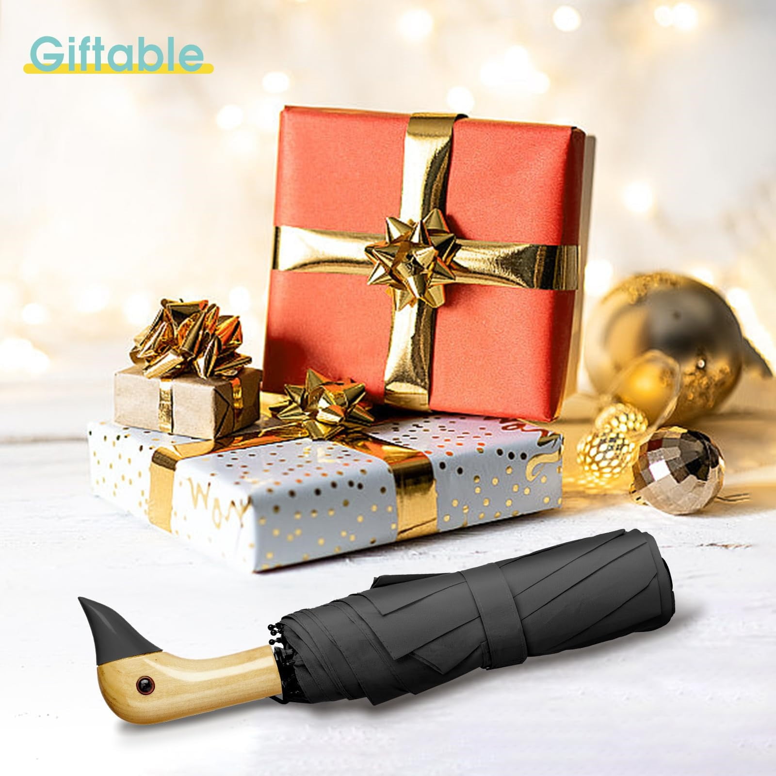 Duck Umbrella – Cute Duck Umbrella with Adorable Duck Handle, The Perfect Duck Umbrella for Duck Lovers One Size RD2 — image 5