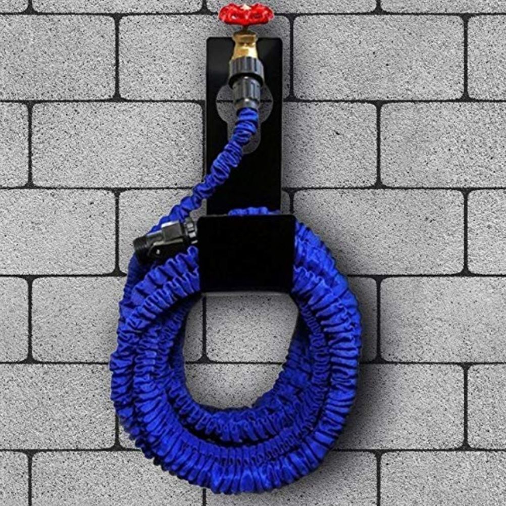 Stainless Steel Wall Mount Garden Hose Holder Hose Hanger Metal Hose Hook Hanger for Water Hose — image 2