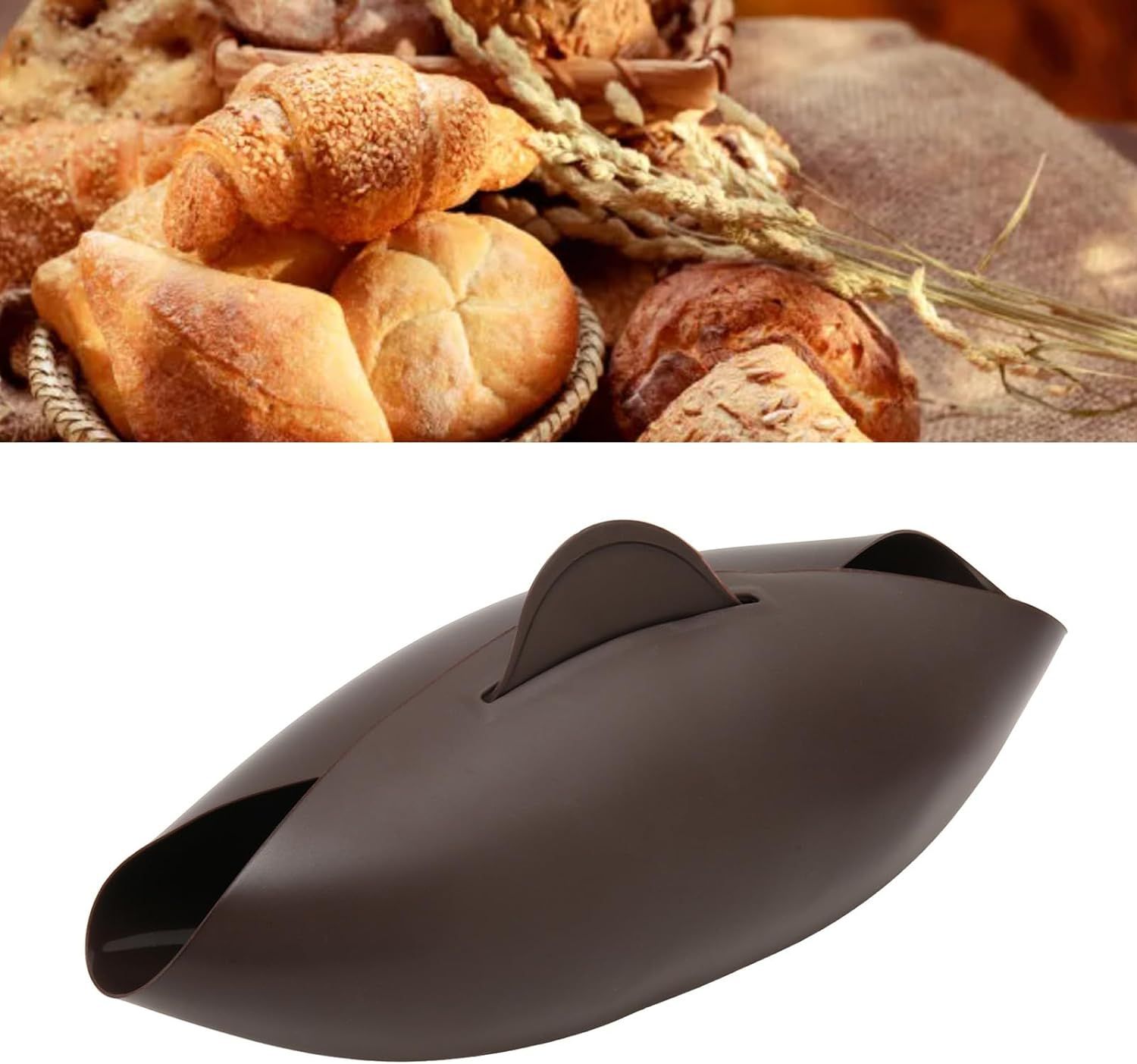 Silicone Bread Maker, Silicone Bread Bowl Loaf Pan for Homemade Baking Bread, Silicone Bread Bowl, Loaf Pan, Microwave Vegetable — image 5