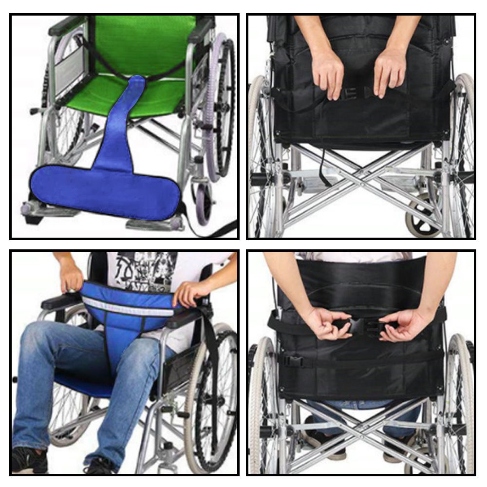Wheelchair Seat Belt, Medical Hospital Straps Vest Full Body Harness Wheelchair Safety Belt for Elderly, Patients, Disabled — image 4