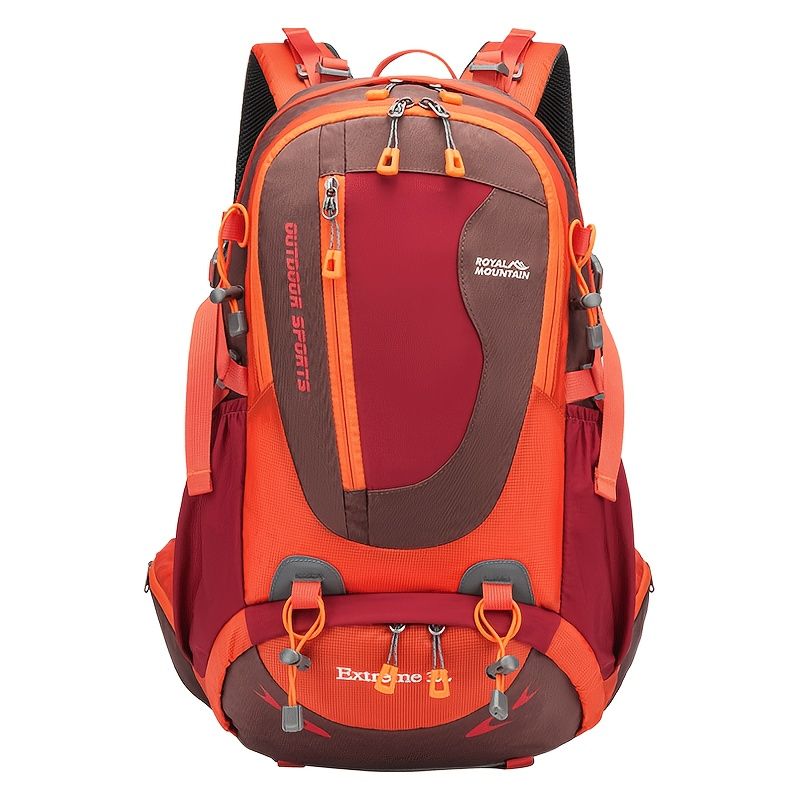 Orange Blue Black Royal Mountain backpack