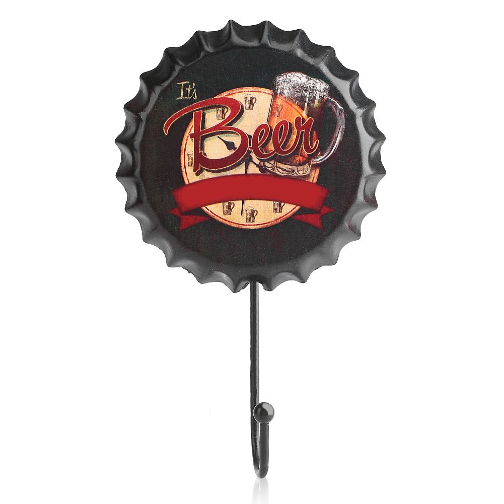 Retro Metal Bottle Cap Hook Tin Poster Wall Sign Pub Club Bar Coffee Restaurant Decor N Style โ image 4