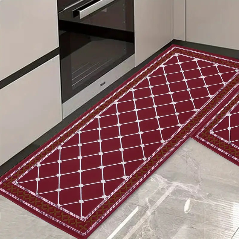 Kitchen Rug 2-Piece Set - Non-Slip, Water-Absorbent & Oil-Resistant Floor Mats — image 5