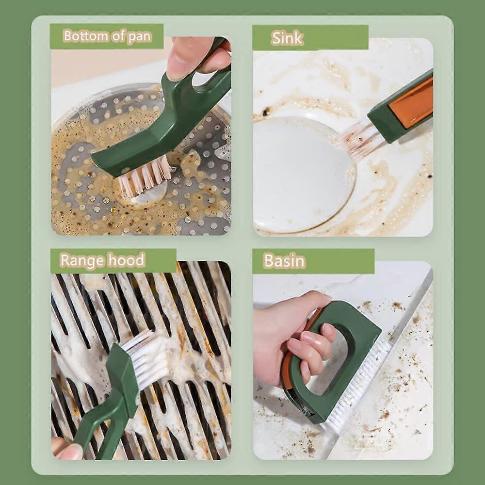 Cleaning Brush Kit for Grout, Gaps, Bathroom & Kitchen Floor — image 5