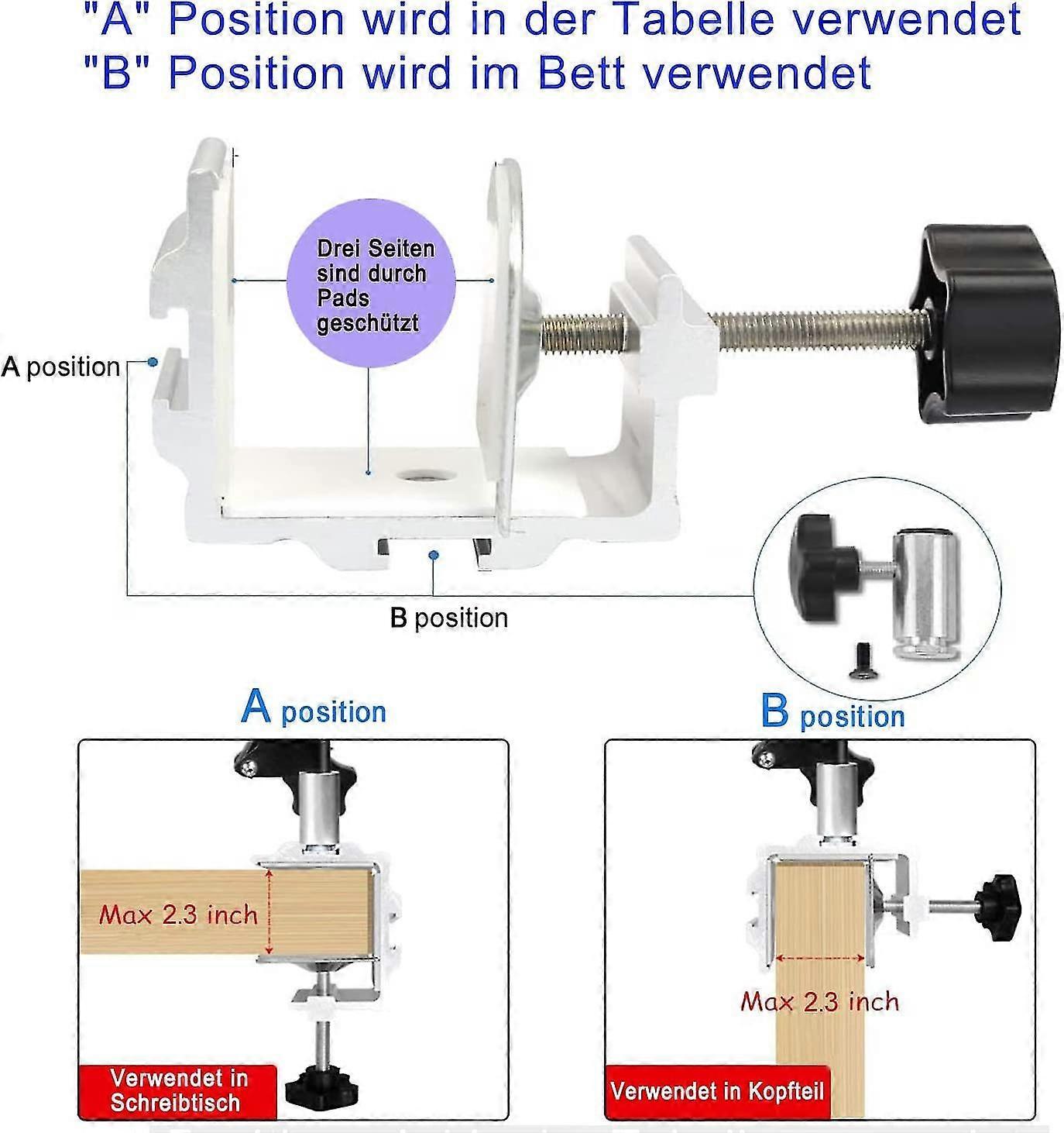 Adjustable Foldable Tablet Stand for Bed — image 5