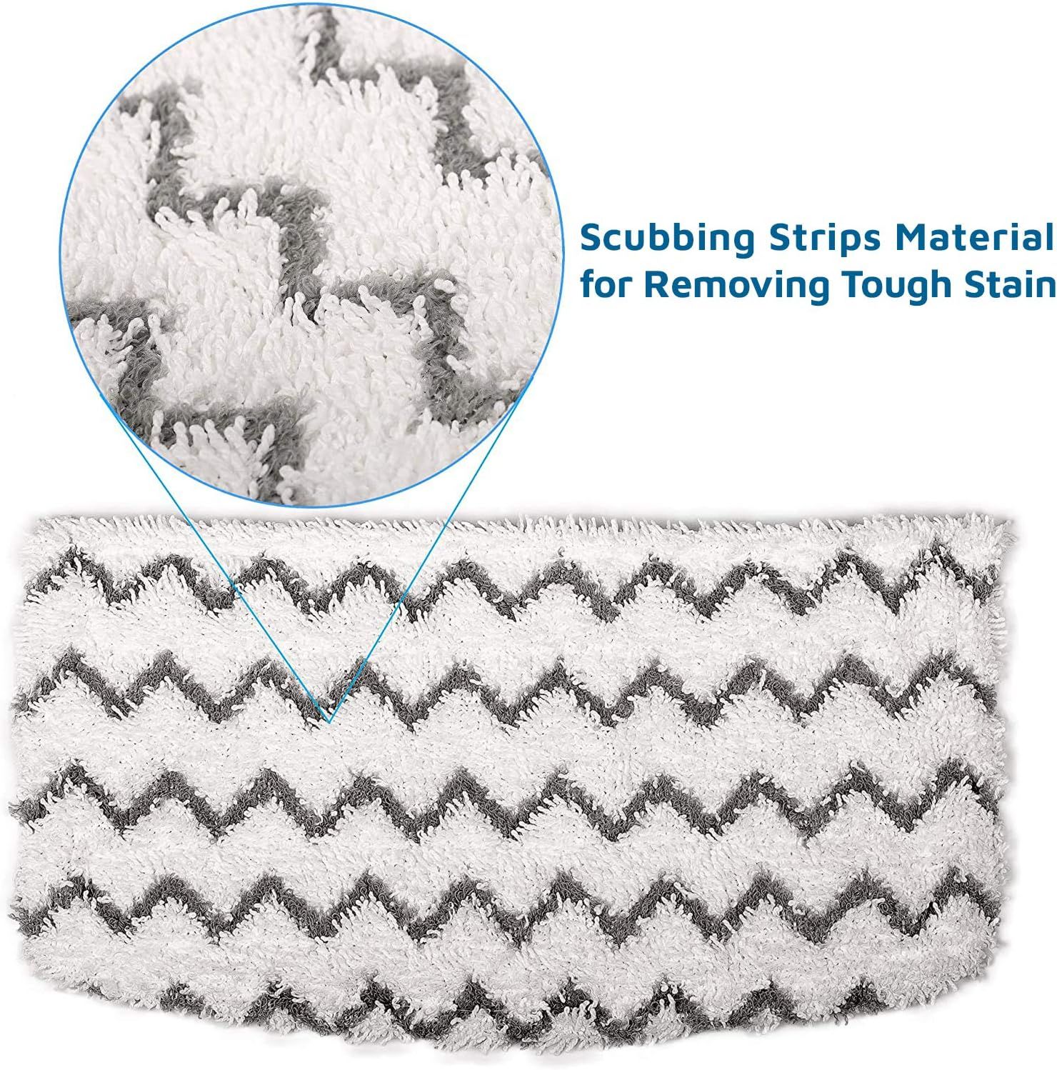 8 Pack Steam Mop Pads or Shark S1000 Series (4 Sot + 4 Scrub Pads) โ image 2