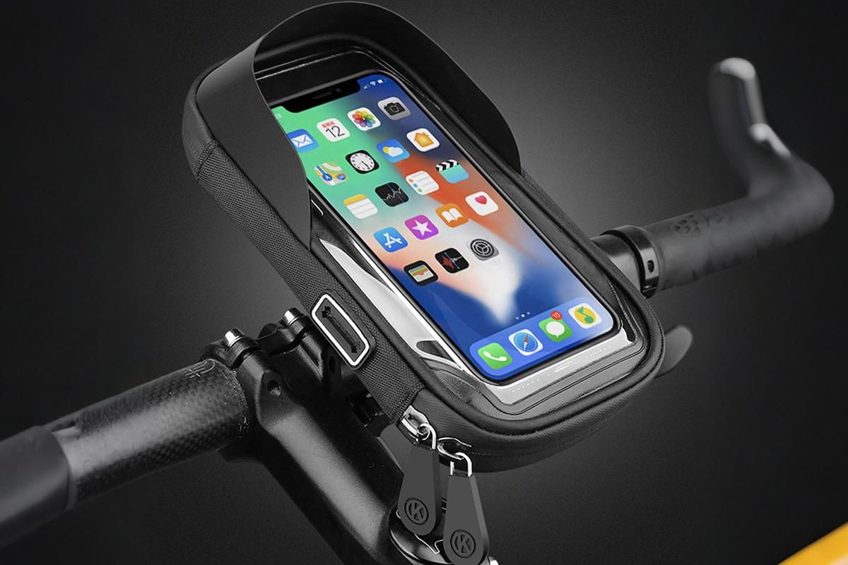 Bike Frame Bag Waterproof Bike Phone Mount Holder Bikes Accessories Gifts - Black โ image 6