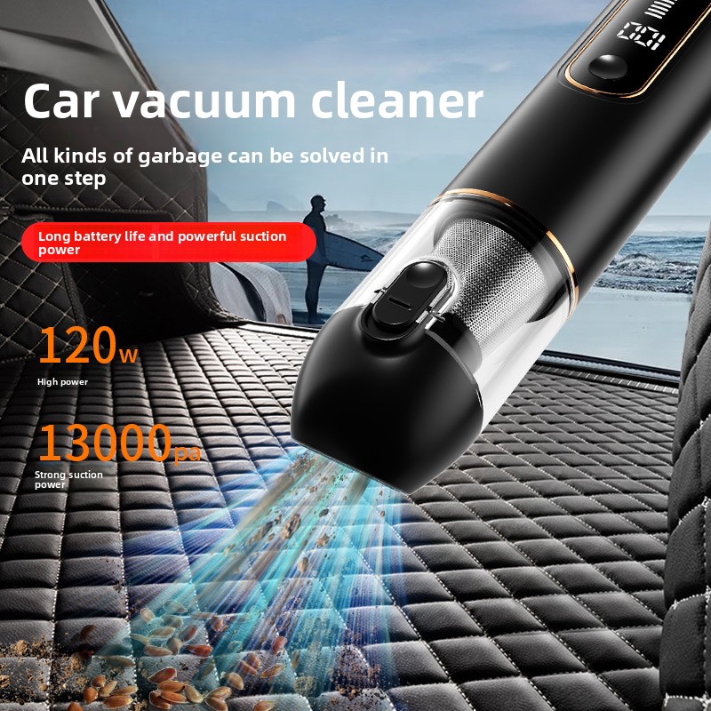 Grey 2-in-1 Cordless Handheld Car Vacuum Cleaner and Air Blower Powerful Suction Brushless Motor Portable Duster for Home and Auto — image 4