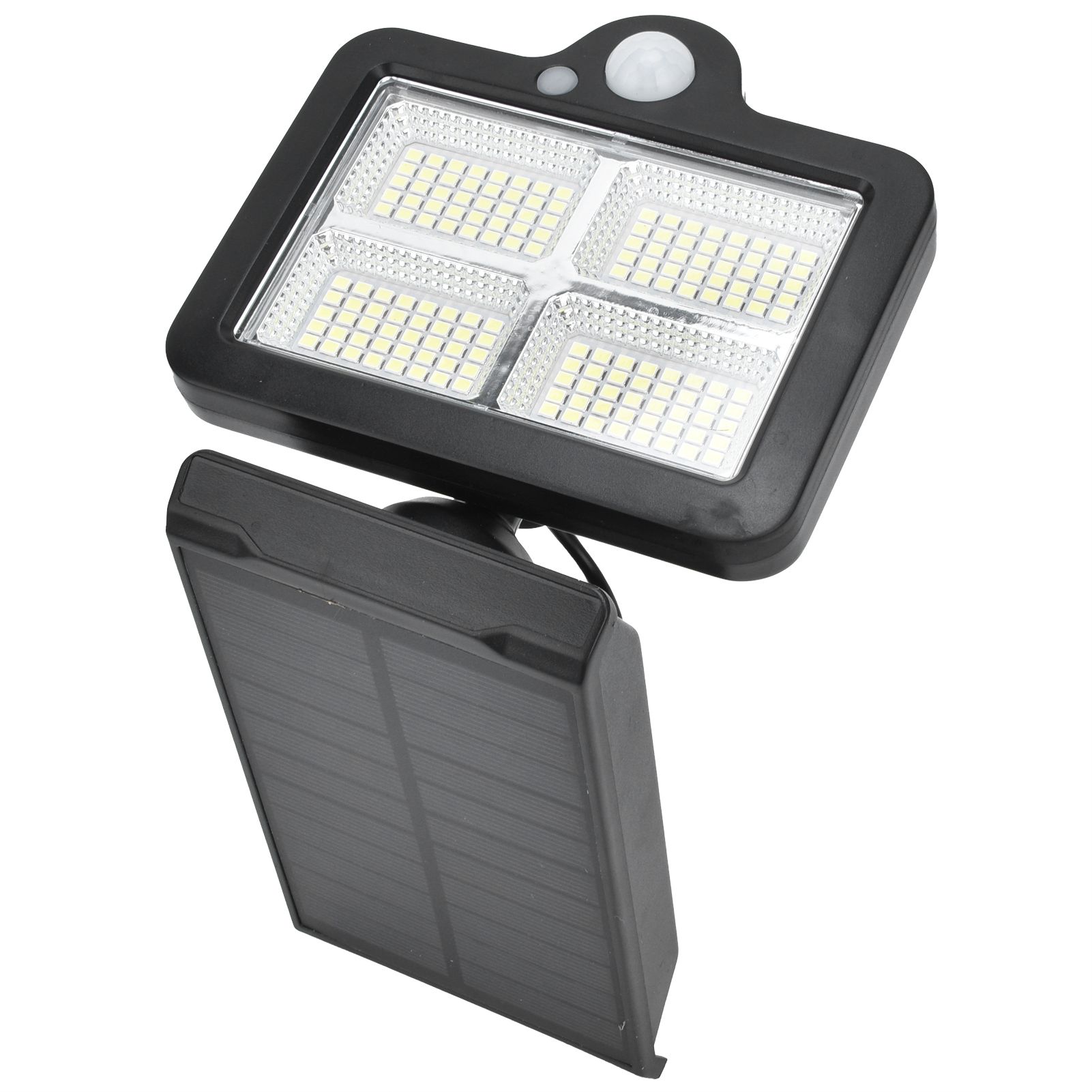 Solar Body Induction Wall Light IP65 Waterproof 160LED Remote Control Street Light for Outdoor — image 4