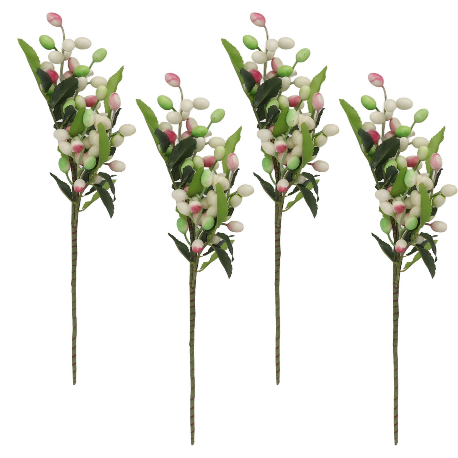 5PCS Artificial Berries Artificial Pip Berry Stems Decoration for Living Room Office Purple — image 2