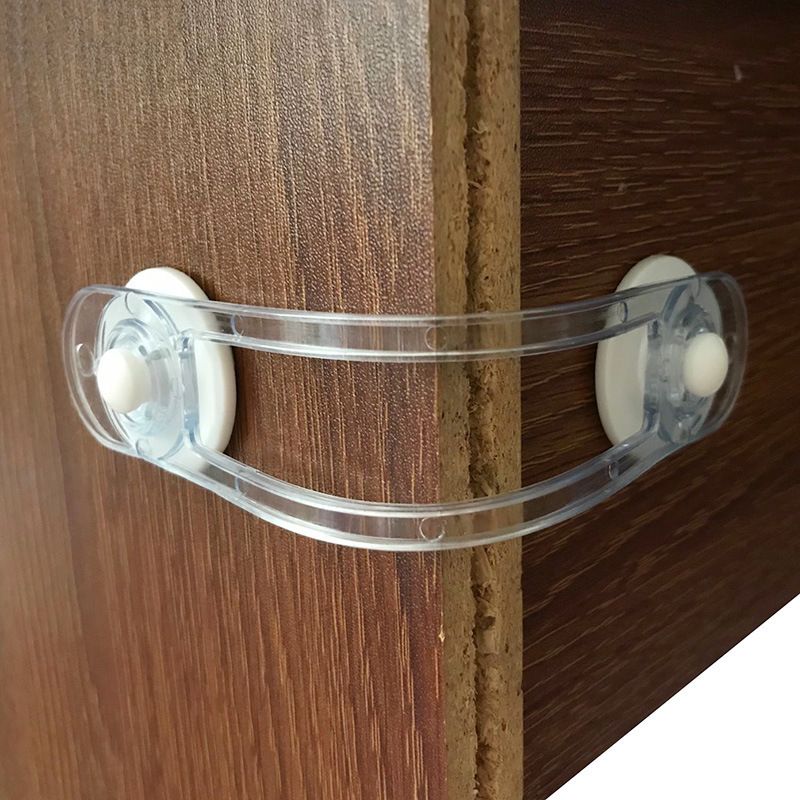 2 anti pinch safety locks, cabinet locks, children's locks, combination padlocks, sliding door locks, cabinet child locks, tube shaped — image 3