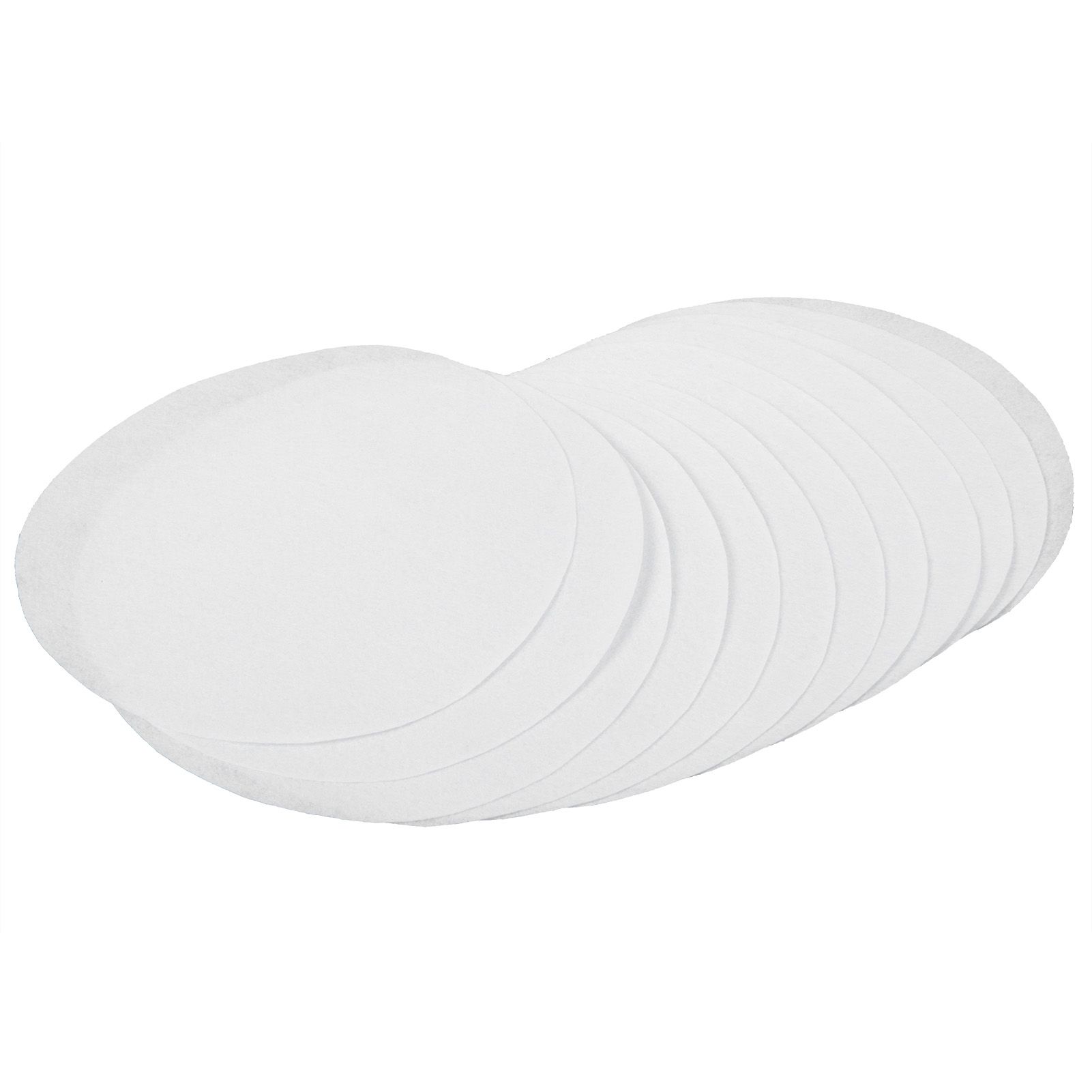 Felt Dish Protection Pad AntiFriction Storage Separator Insulation Mat Food Plate Porcelain Divider(White 48PCS) — image 5