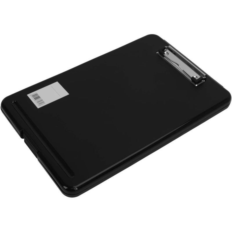 A4 Heavy Duty Storage Clipboard, Writing Pad File Folders with Storage Compartment Business Office Document Holder Medical Clipboards โ image 2